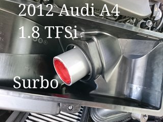Photo: Surbo fitted on the 2012 Audi A4 1.8 TFSi