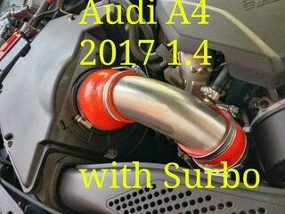 Photo: Surbo fitted on the 2017 Audi A4 1.4