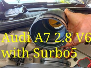 Photo: Surbo fitted on the Audi A7 2.8