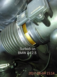 Photo: Surbo fitted on the BMW Z4