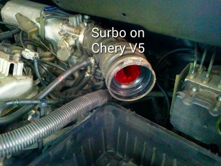 Photo: Surbo fitted on the Chery Eastar V5