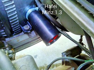 Photo: Surbo fitted on the Hafei Minz