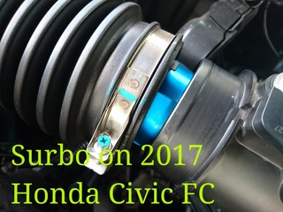 Photo: Surbo fitted on the Honda Civic FC
