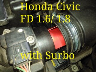 Photo: Surbo fitted on the Honda Civic