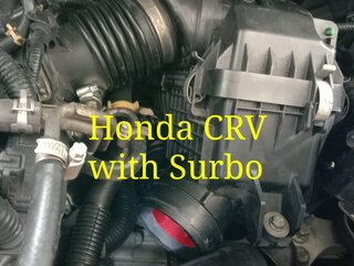 Photo: Surbo fitted on the Honda CRV