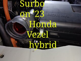 Photo: Surbo fitted on the 2023 Honda Vezel hybrid