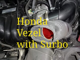 Photo: Surbo fitted on the Honda Vezel