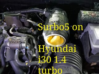 Photo: Surbo5 fitted on the Hyundai i30 turbo