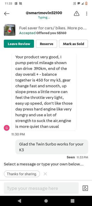 testimonial from owner of Kia Forte K3 with Surbo