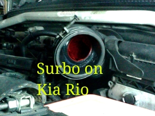 Photo: Surbo fitted on the Kia Rio