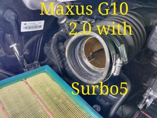 Photo: Surbo5 fitted on the Maxus G10
