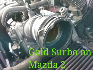 Photo: Surbo fitted on the Mazda 3