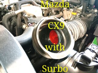 Photo: Surbo fitted on the Mazda CX9