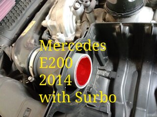 Photo: Surbo fitted on the Mercedes C Class 2014