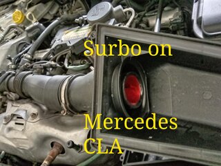 Photo: Surbo fitted on the Mercedes CLA