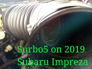 Photo: Surbo5 fitted on the Subaru Impreza 2019 2.0