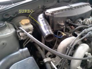 Photo: Surbo fitted on the Subaru Impreza 2007