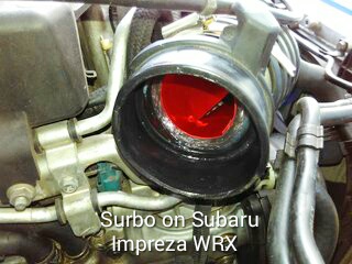 Photo: Surbo fitted on the Subaru Impreza 2007 WRX