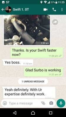 Photo: Surbo testimonial for the Suzuki Swift 1.0 turbo