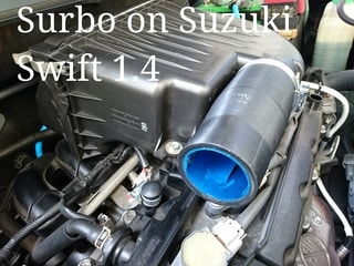 Photo: Surbo fitted on the Suzuki Swift 1.4