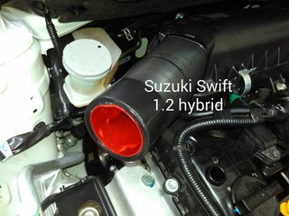 Photo: Surbo fitted on the Suzuki Swift 1.2 hybrid