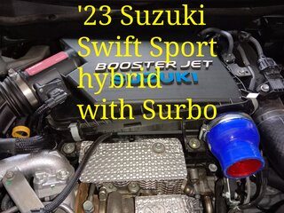 Photo: Surbo fitted on the Suzuki Swift Sport hybrid