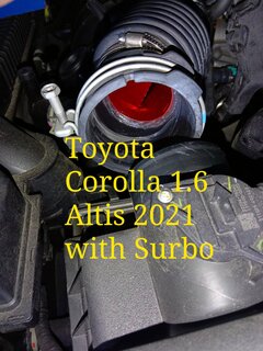 Photo: Surbo fitted on the Toyota Corolla Altis 2021