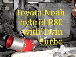 Photo: Twin Surbo on 2019 Toyota Noah hybrid