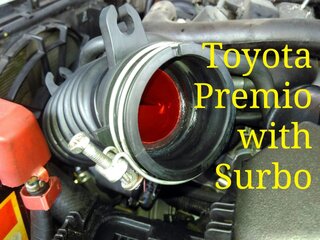 Photo: testimonial for the Toyota Premio