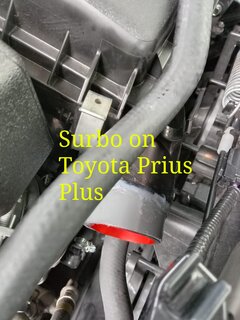 Photo: Surbo fitted on the Toyota Prius PLus
