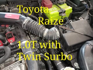 Photo: Surbo fitted on the Toyota Raize