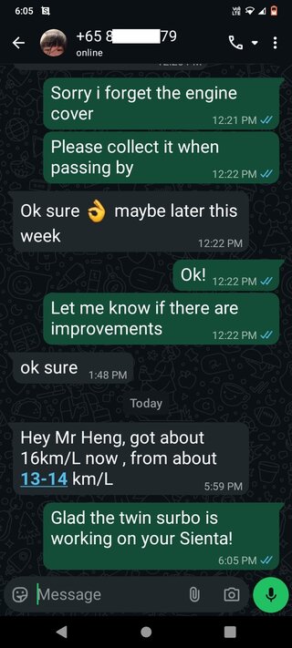 Testimonial for Twin Surbo on Toyota Sienta 2018 Indonesia