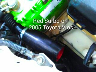 Photo: Surbo fitted on the Toyota Vios 2005