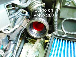 Photo: Surbo fitted on the Volvo S60