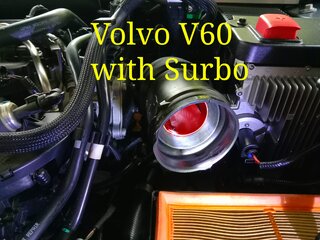 Photo: Surbo fitted on the Volvo V60
