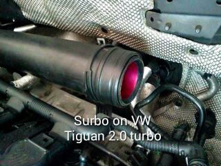 Photo: Surbo fitted on the VW Tiguan