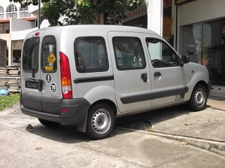 Smoke is no longer visible from the Renault Kangoo with Surbo