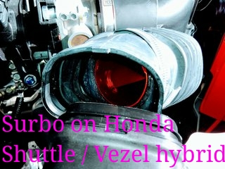 Surbo fitted on Honda Shuttle 1.5 hybrid