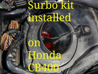 Photo: Surbo kit for 2004 Honda CB400