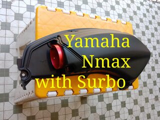 Photo: Surbo in air filter box cover of yamaha nmax150