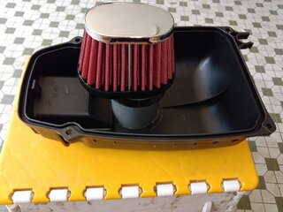 Photo: Surbo on air filter box cover of yamaha r15 v3