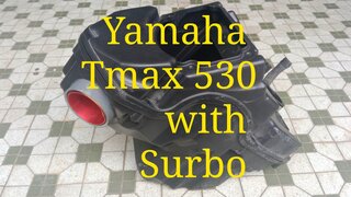 Photo: Surbo in air filter box of yamaha nmax150