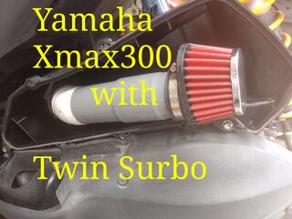 Twin Surbo for Yamaha Xmax300 